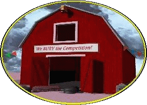 Restin' Pete's Discount Bargain Burial Barn